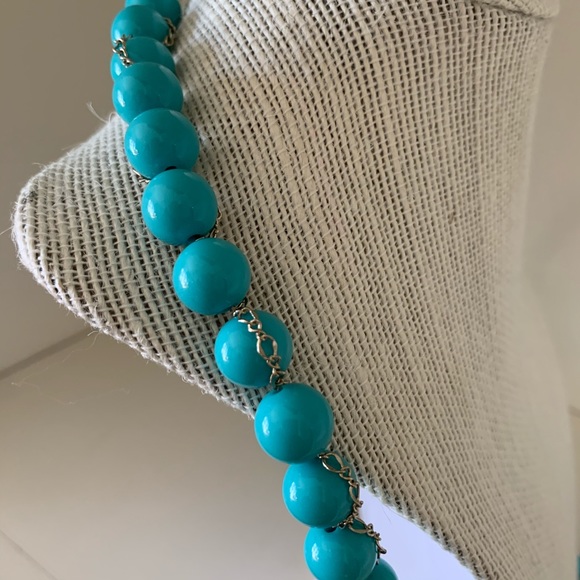 Banana  Republic  Beaded Necklace in Turquo… - Picture 9 of 9